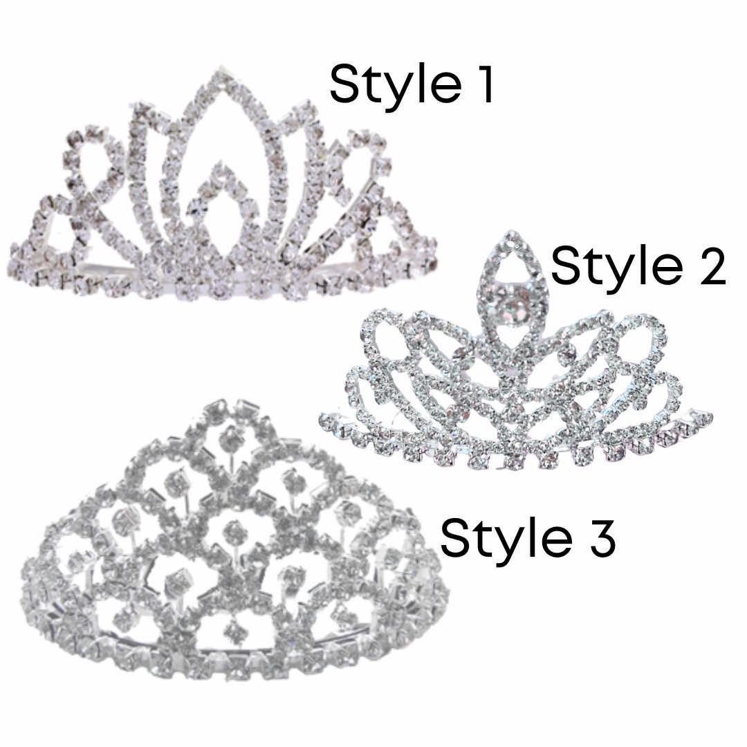 TYVM Small Crystal Tiaras - 66414