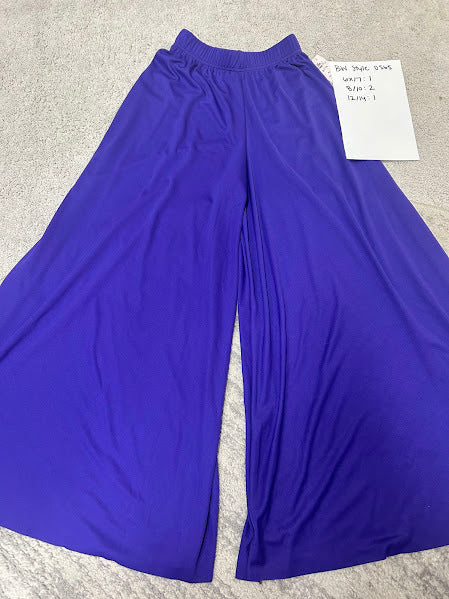 Body Wrappers Kids Purple Palazzo Pants - 0565