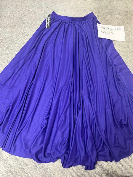 Body Wrappers Women's Purple Praise Dance Skirt (size L/XL) - 502
