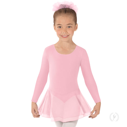 Eurotard Long Sleeve Dance Dress - 10465 in eurotard-long-sleeve-dance-dress-10465