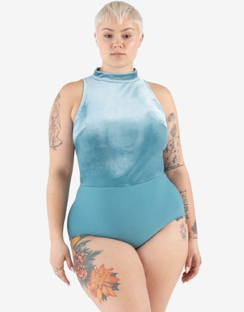 Capezio Velvet Forest Cedar Leotard - 12233W