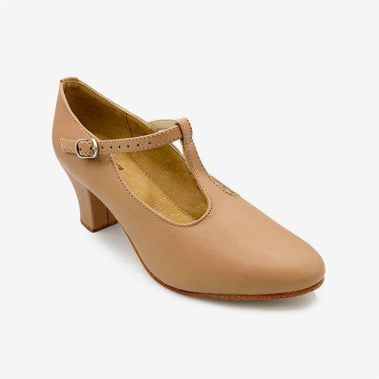 So Danca 2" T Strap - CH40 in caramel