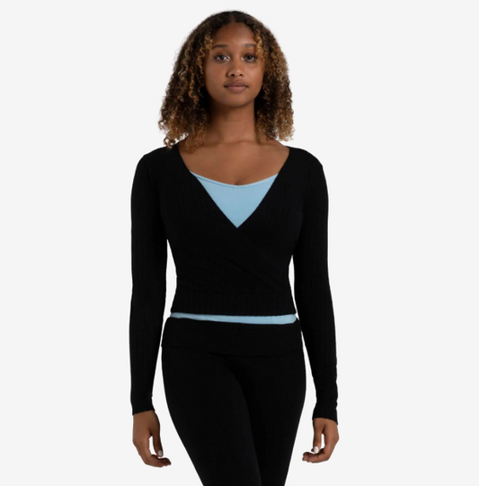 Capezio Ladies Harmonie Crossover Sweater - CK11002W
