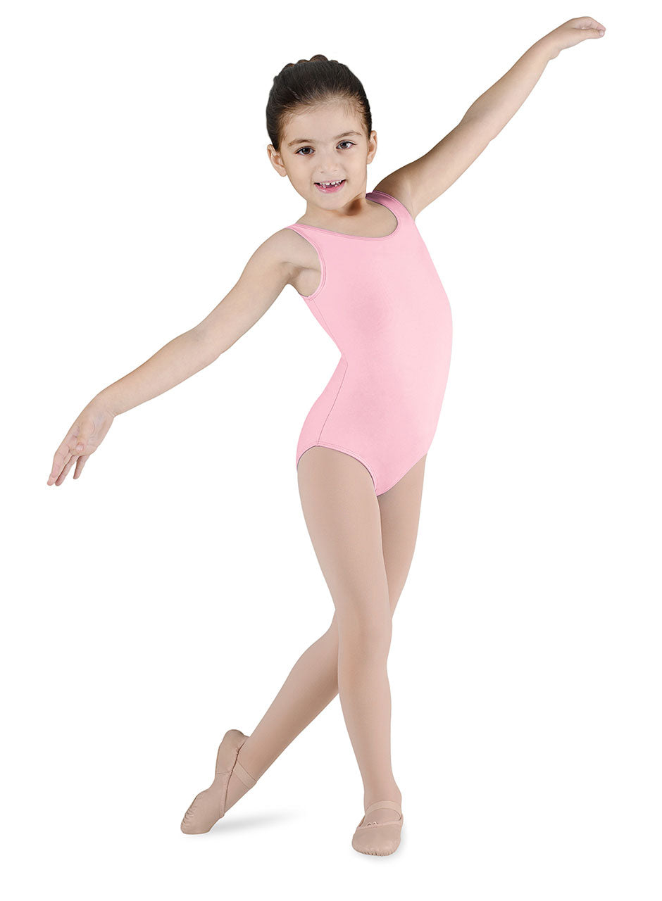 Bloch Dynamic Tank Leo - CL5605 in candy pink