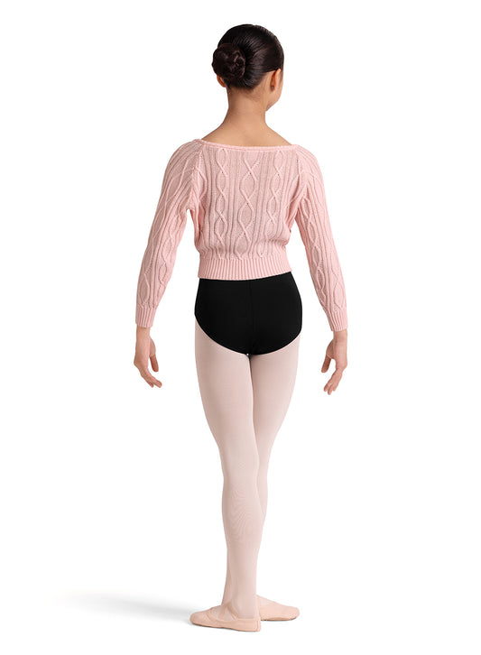 Bloch Child V-Neck Raglan Knit - CZ30010