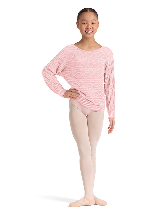 Bloch Child Wide Neck Oversized Knit - CZ30011
