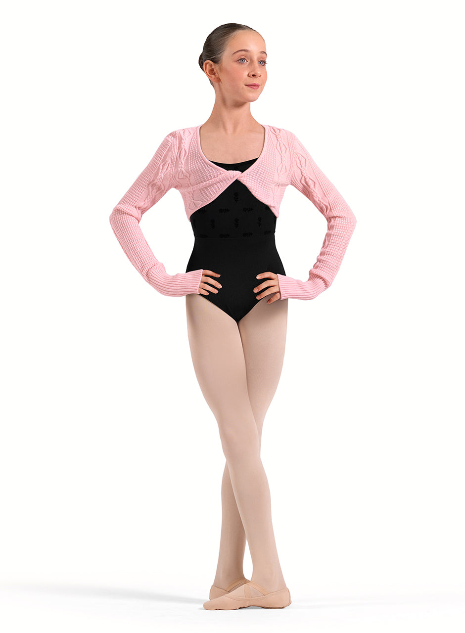 BLOCH Twist Front Knit Top CZ30043
