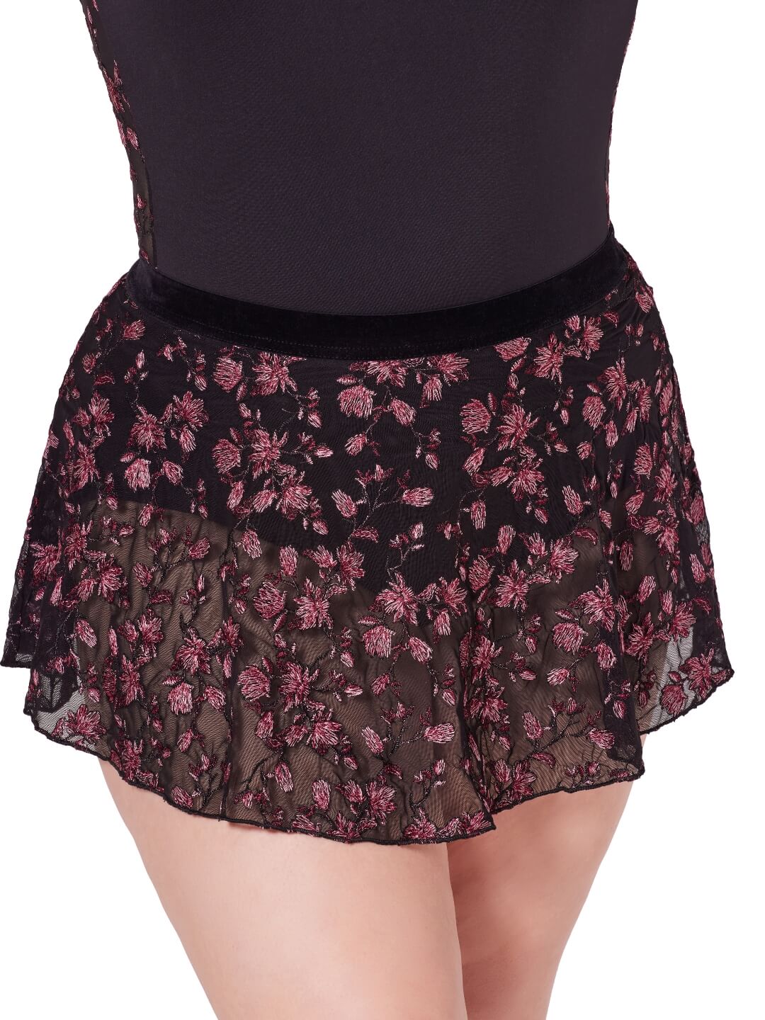Capezio Ornate Romance Enchant Pull on Skirt - F12406W, manufacturer photo