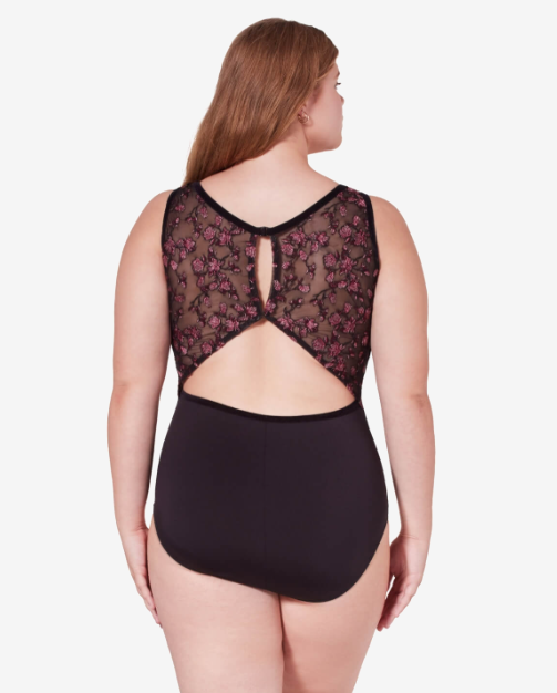Capezio Ornate Romance Allure Mesh Back Leotard - F12401W