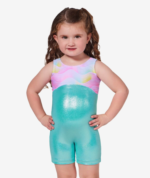 Capezio Sunset Wave Tidal Biketard - F12443C