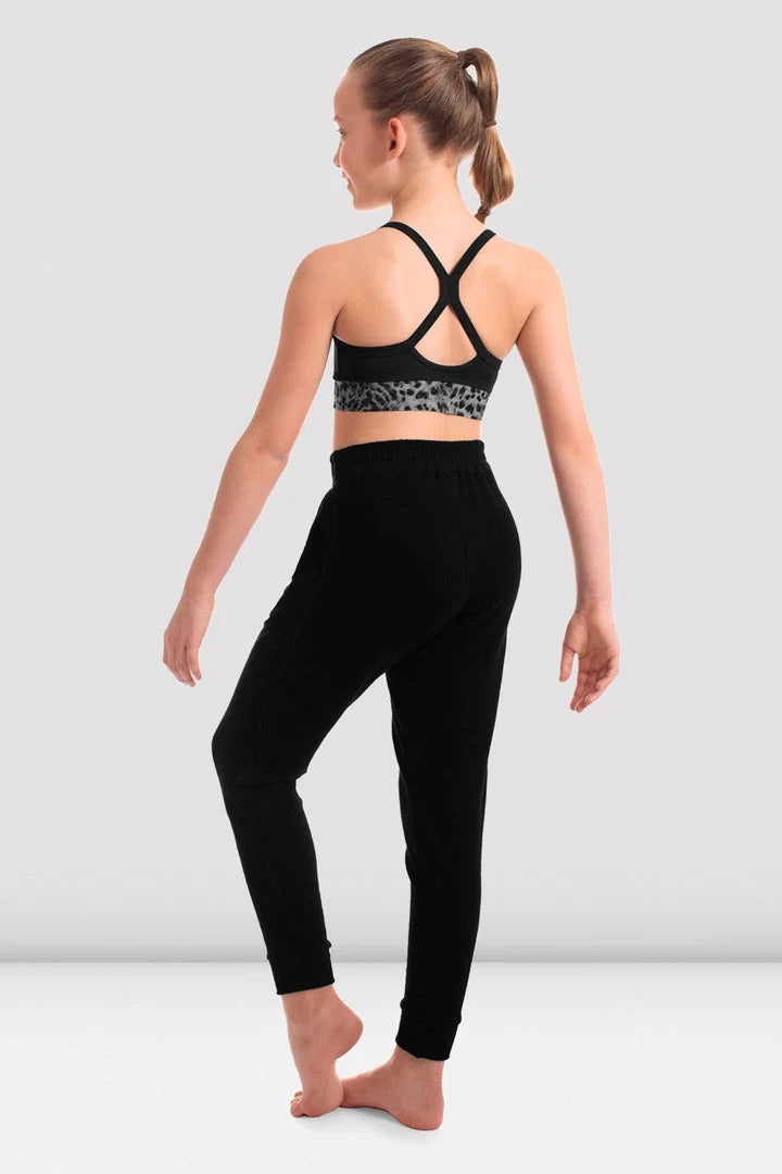 Bloch Loose Leg Track Pant - FP5079C - Black Back
