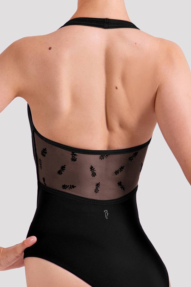 BLOCH Charlotte Floral Halterneck Leotard L40014