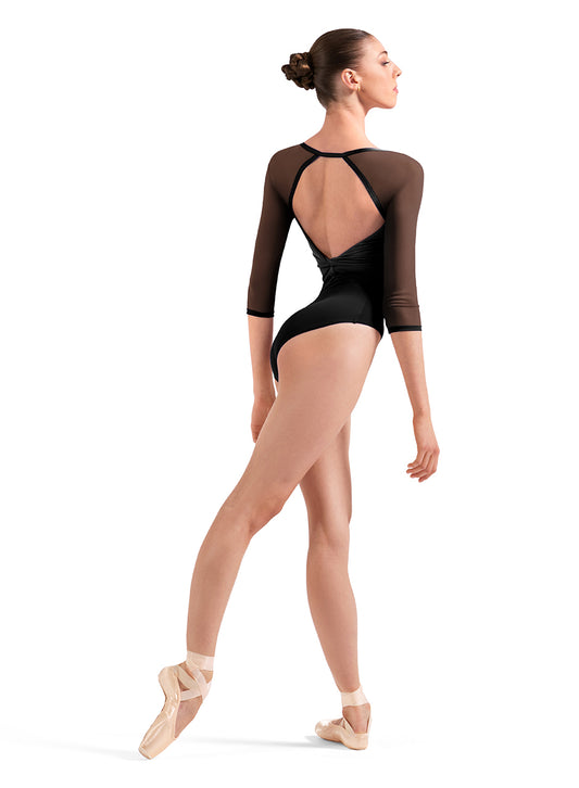 Bloch Halter 3/4 Sleeve Leotard - L60003