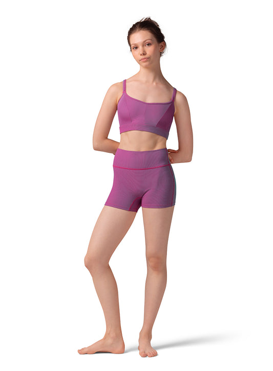 Mirella Cross Back Cami Crop - M30002L
