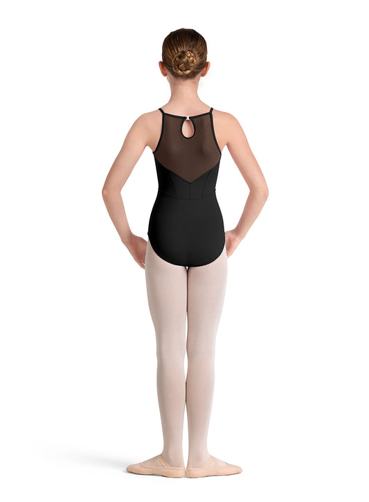 Mirella Child Keyhole Halter Leotard - M40002C