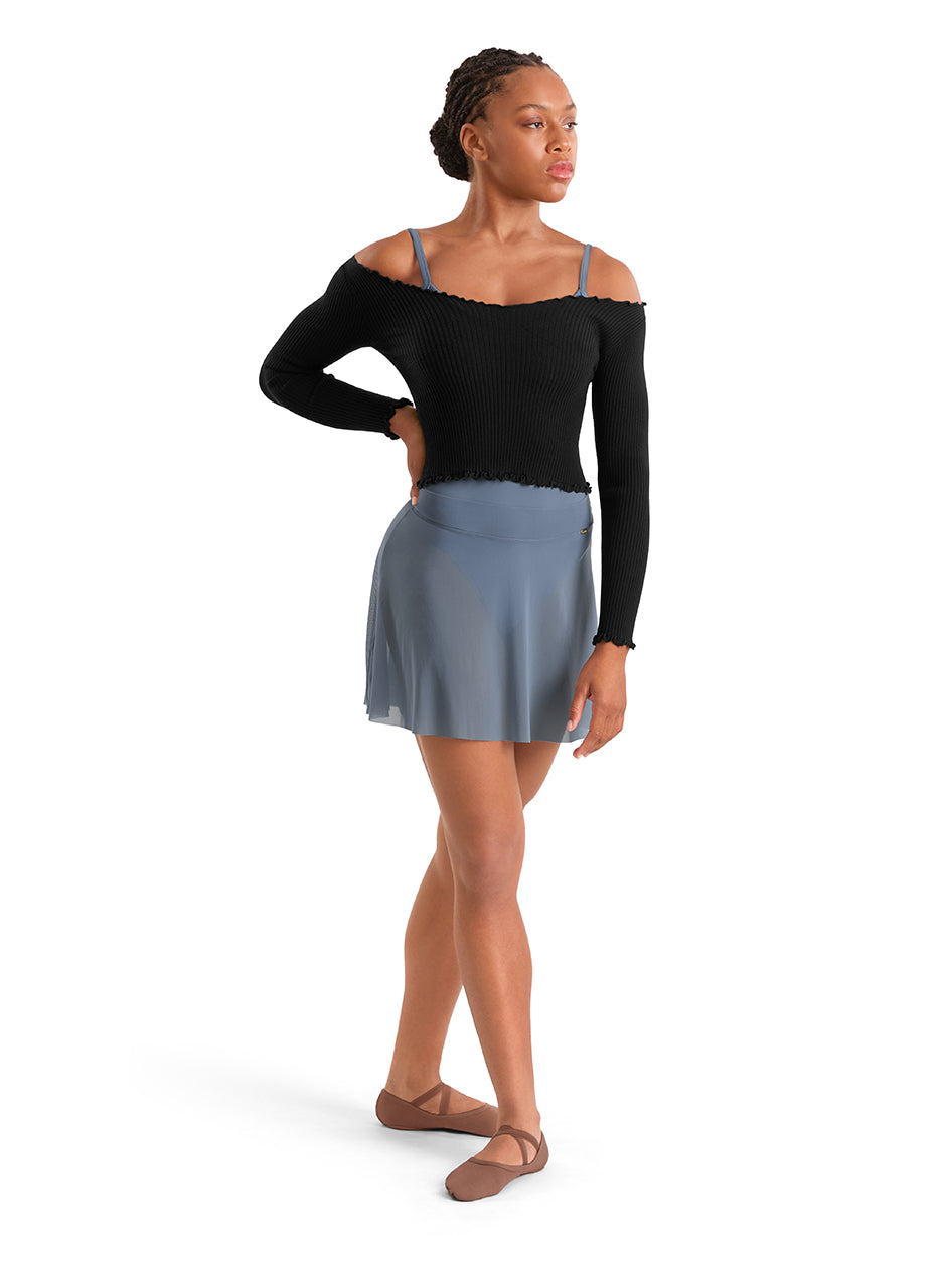 BLOCH Mesh Hi-Lo Skirt MS10005
