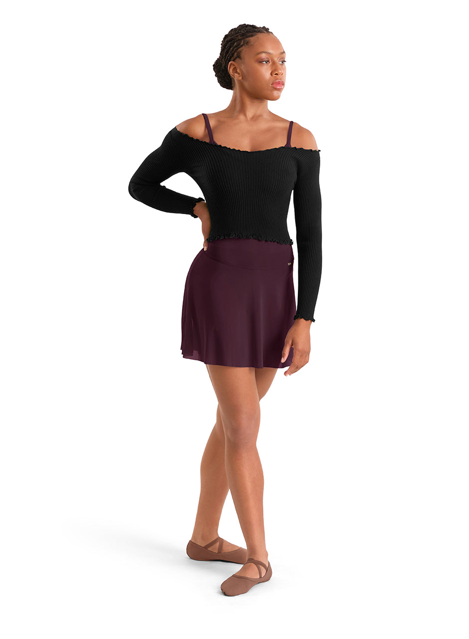 BLOCH Mesh Hi-Lo Skirt MS10005
