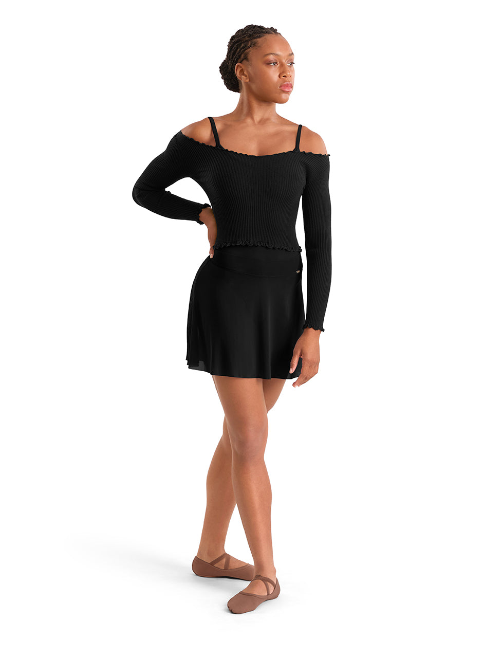BLOCH Mesh Hi-Lo Skirt MS10005