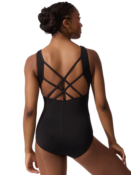 The Cinnamon Tree Dance Shop Studio Collection Strappy Back Tank Leotard SE1026W - product image