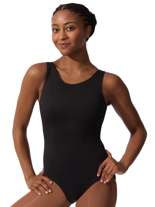 The Cinnamon Tree Dance Shop Studio Collection Strappy Back Tank Leotard SE1026W - product image 2