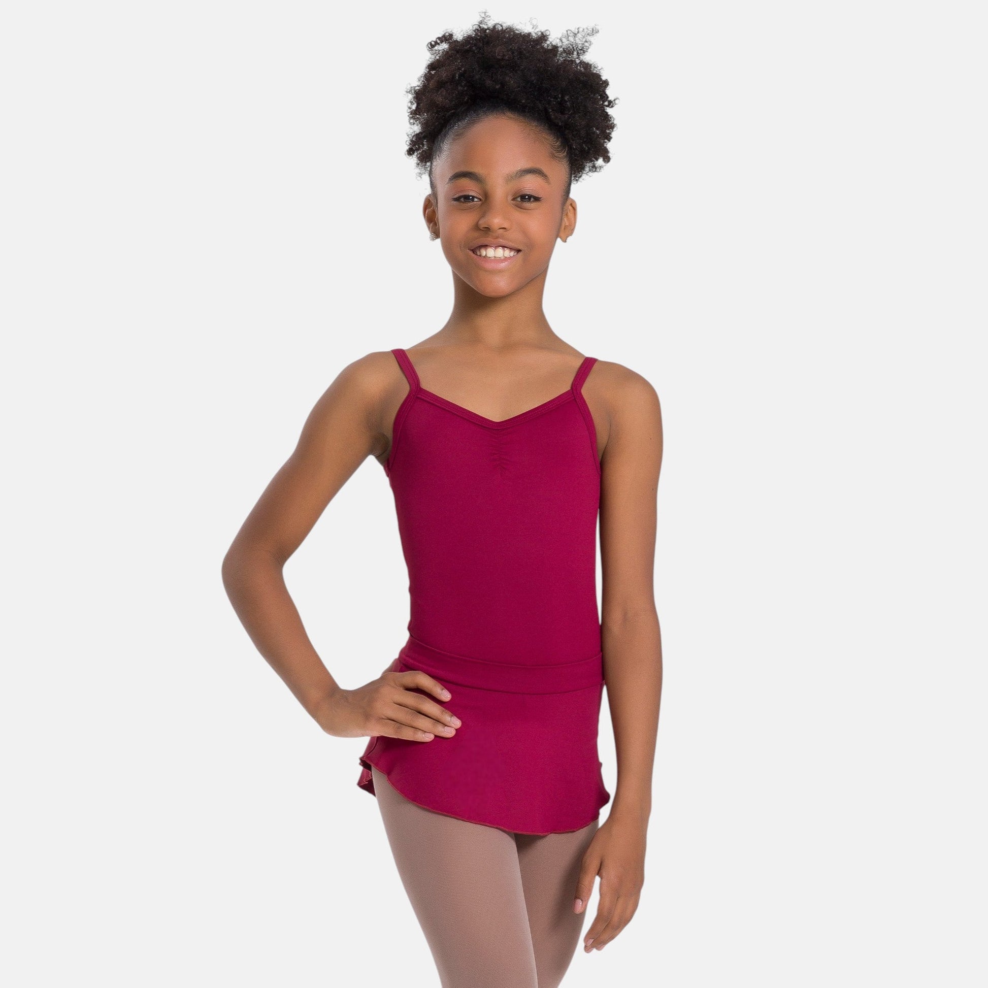 So Danca Yasmina Skirt - SL150 in burgundy