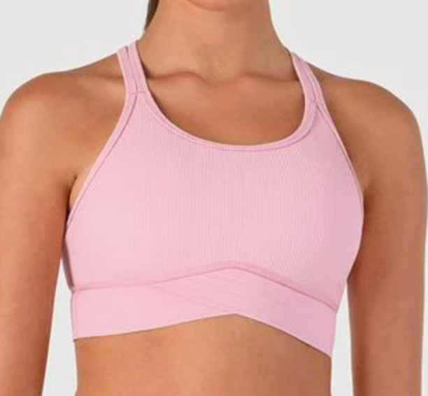 Bloch Girls Rib Striker Crop Top Z55772G