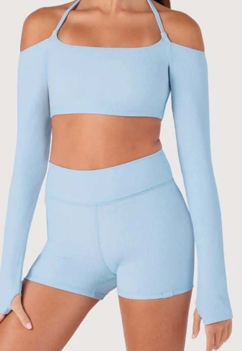 Bloch Girls Rib Bolero Crop Top Z55774G