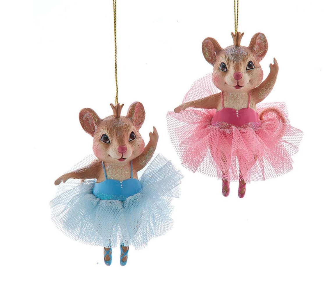 Kurt Adler Mouse Ballerina TD1785