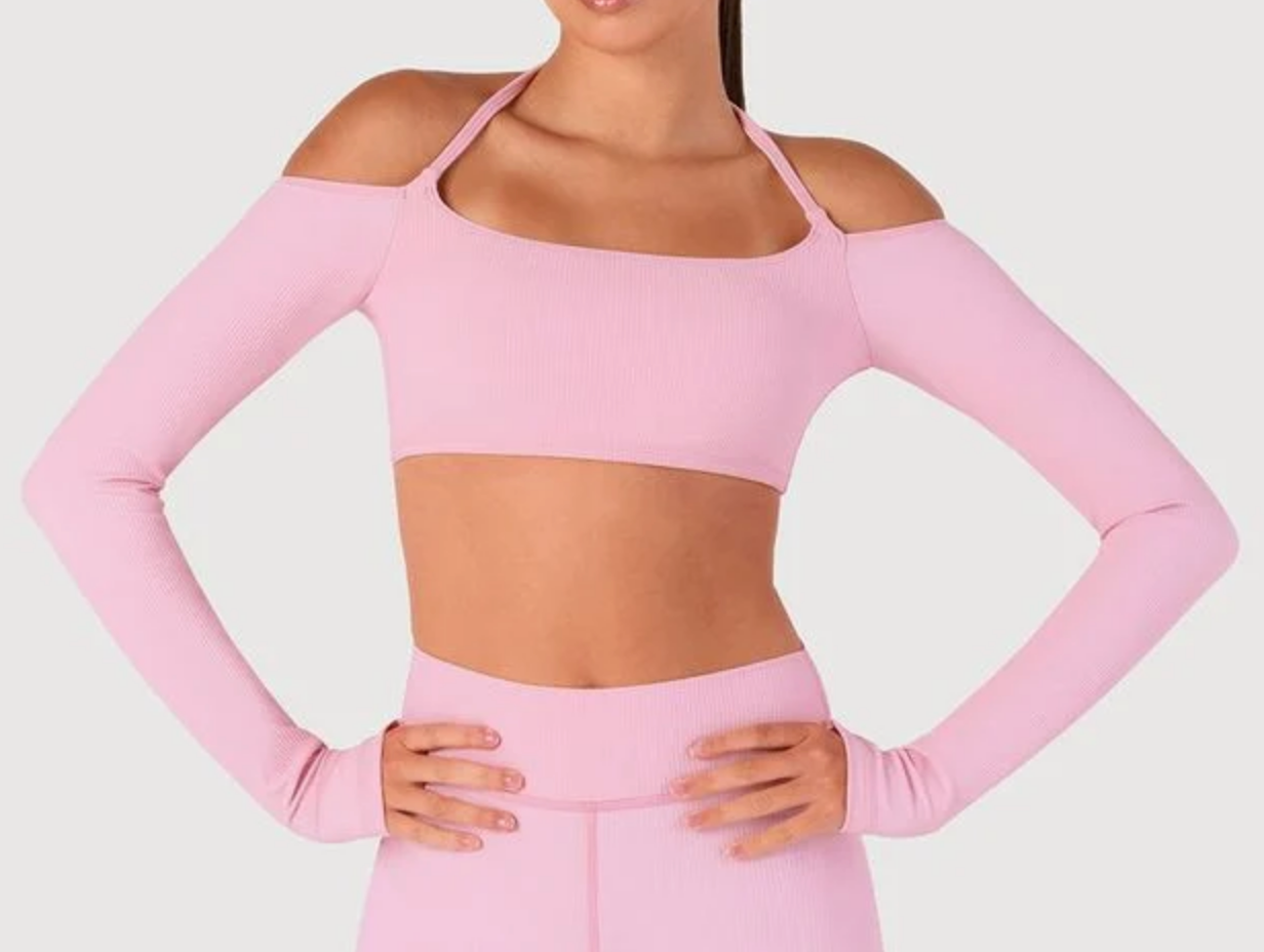 Bloch Girls Rib Bolero Crop Top Z55774G