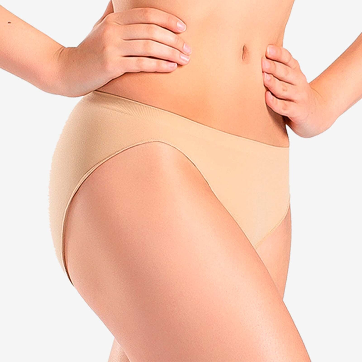 So Danca Dorotea Adult Dance Brief UG208 - nude front view