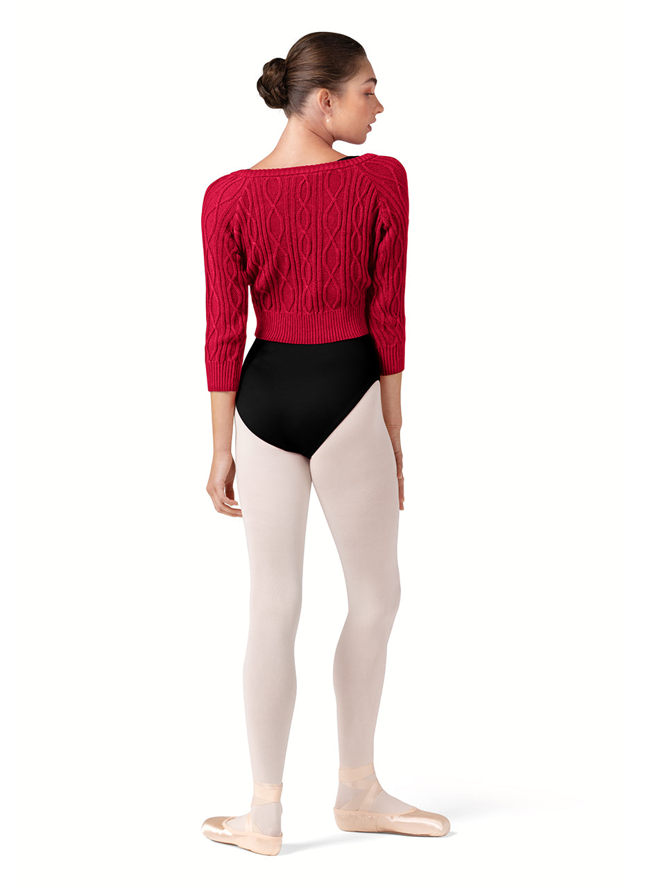 Bloch V-Neck Raglan Knit - Z30013
