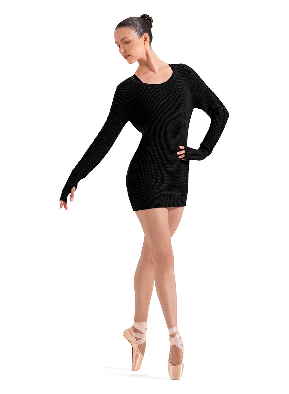 BLOCH Open Back Knit Top Z30041