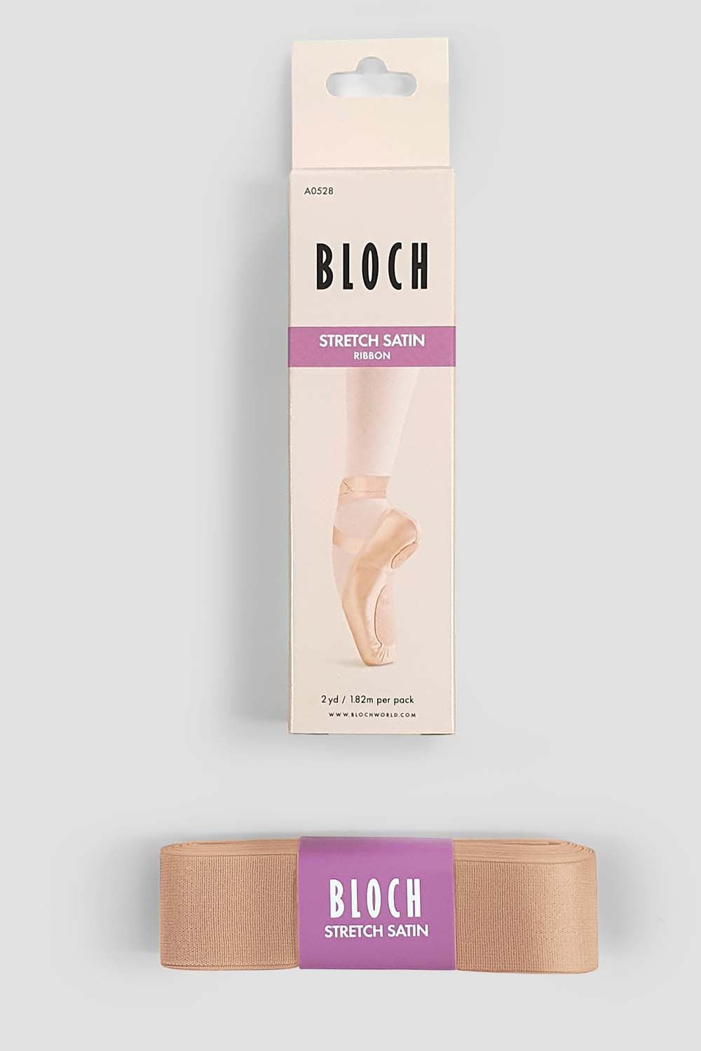 Bloch Stretch Satin Ribbon in B24