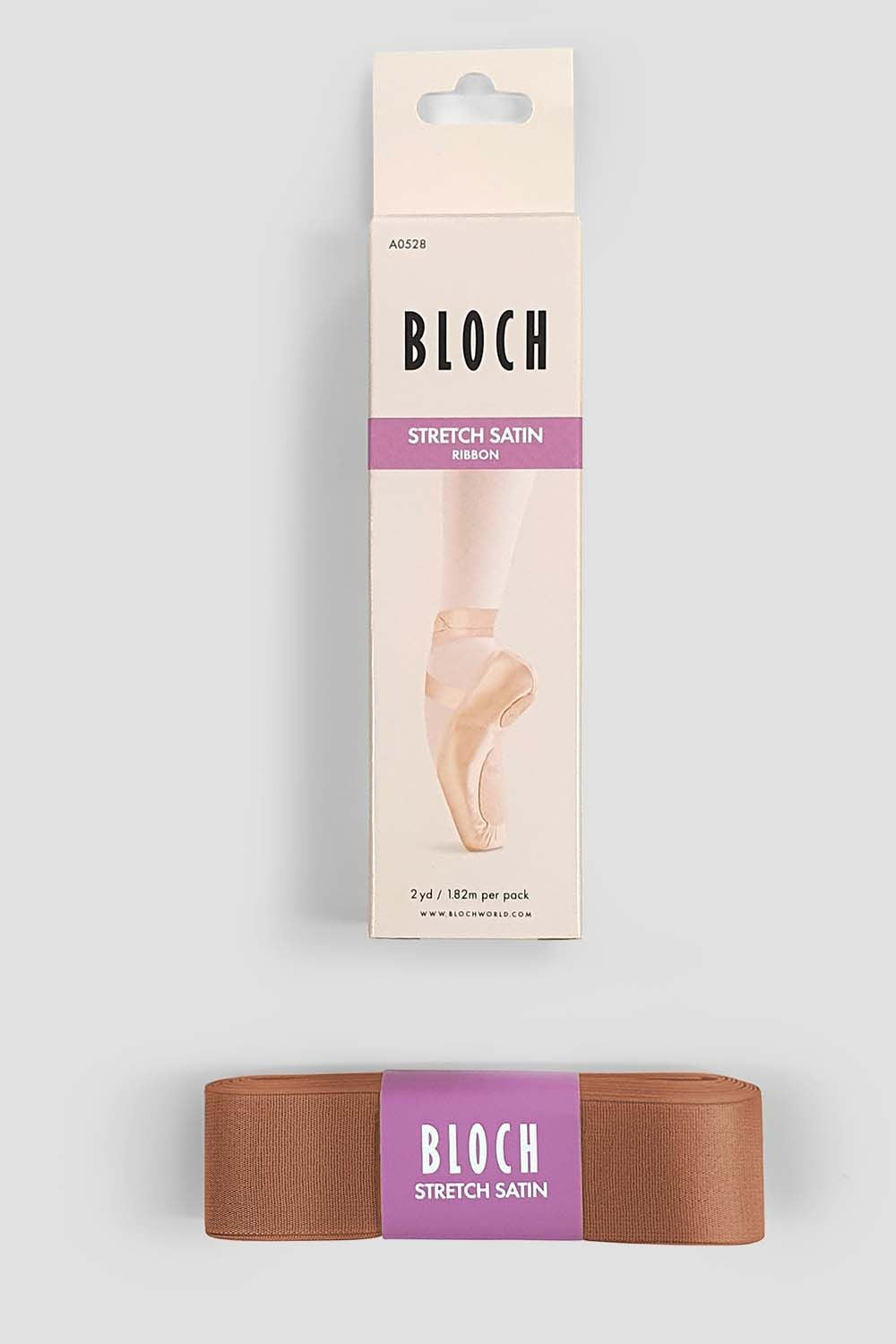 Bloch Stretch Satin Ribbon in B27
