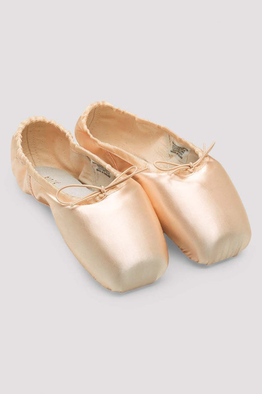 Bloch European Balance Strong ES0160S pointe shoes in Pink Satin, pair view