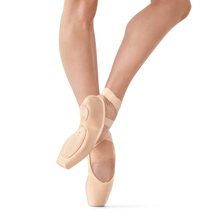 Bloch B-Spoke Stretch Pointe Shoes S0193L in Pink