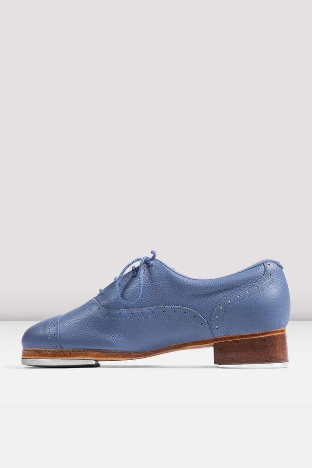 Bloch Jason Samuels Smith Sky Blue Pebble Leather tap shoes view 3