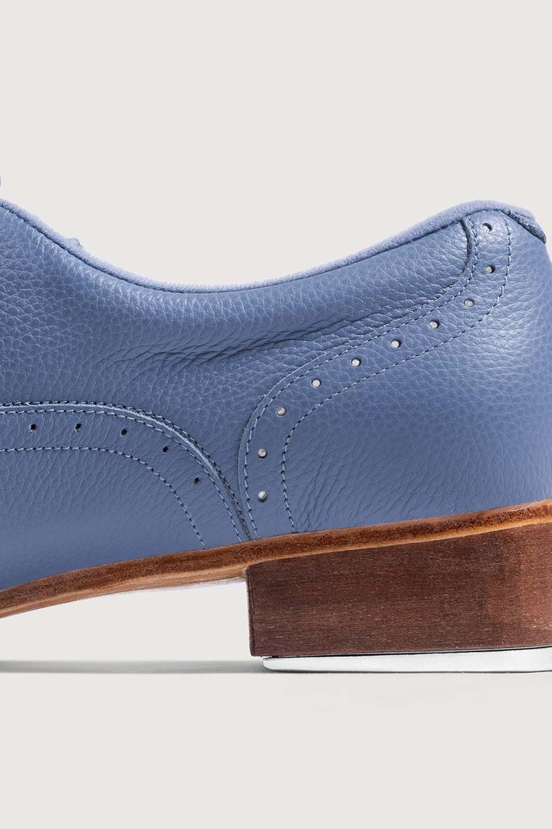 Bloch Jason Samuels Smith Sky Blue Pebble Leather tap shoes view 4