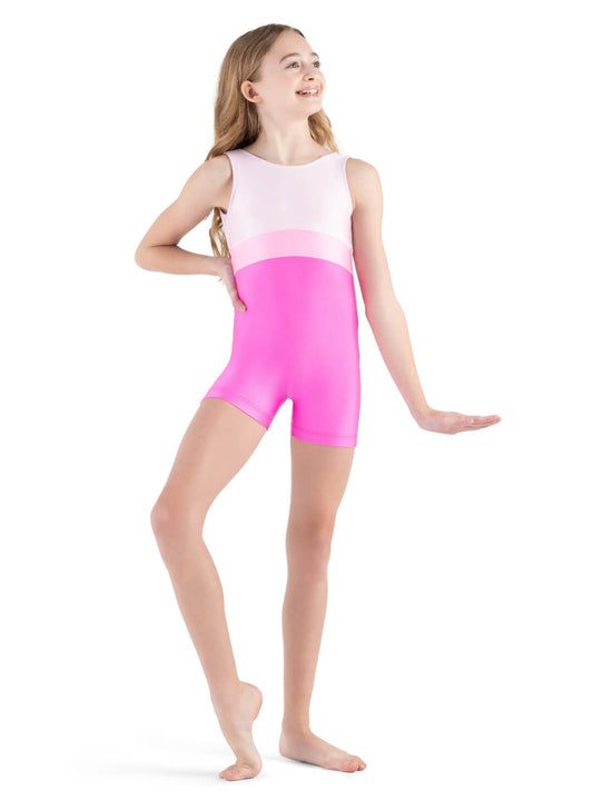 Capezio Pixel Pop Galaxy Biketard - 12203C in capezio-pixel-pop-galaxy-biketard-12203c