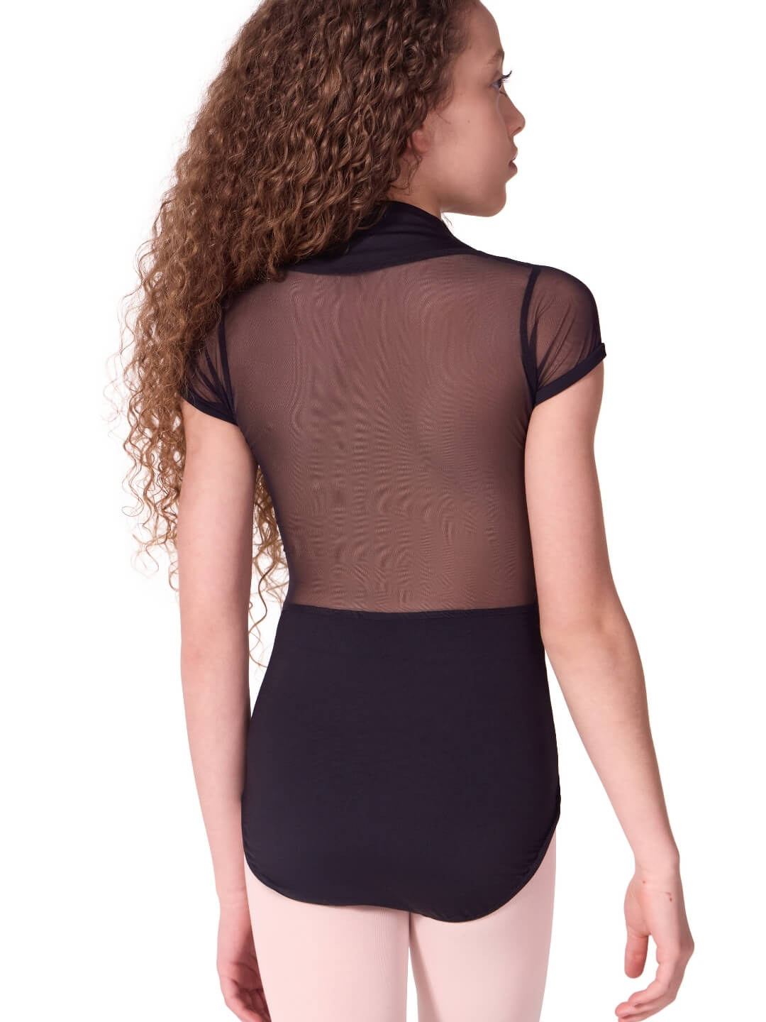 Capezio Soft Elegance Corset Short Sleeve Leotard Tween - EL108T in…