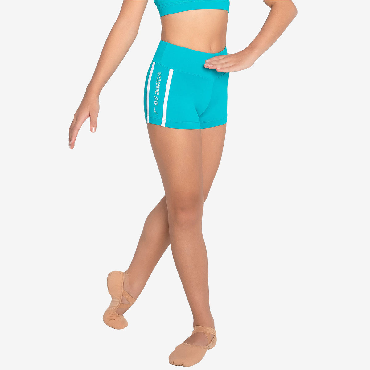 So Danca L-2237 Shorts in emerald green