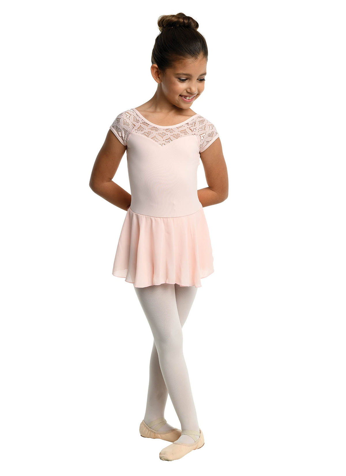 DANZNMOTION Nicole Cap Sleeve Dress - 23207C, manufacturer photo