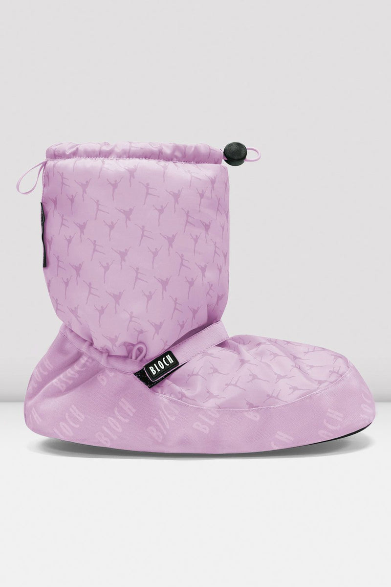Bloch Kids Printed Warm-Up Bootie - IM009KBP in bloch-kids-printed-warm-up-bootie-im009kbp