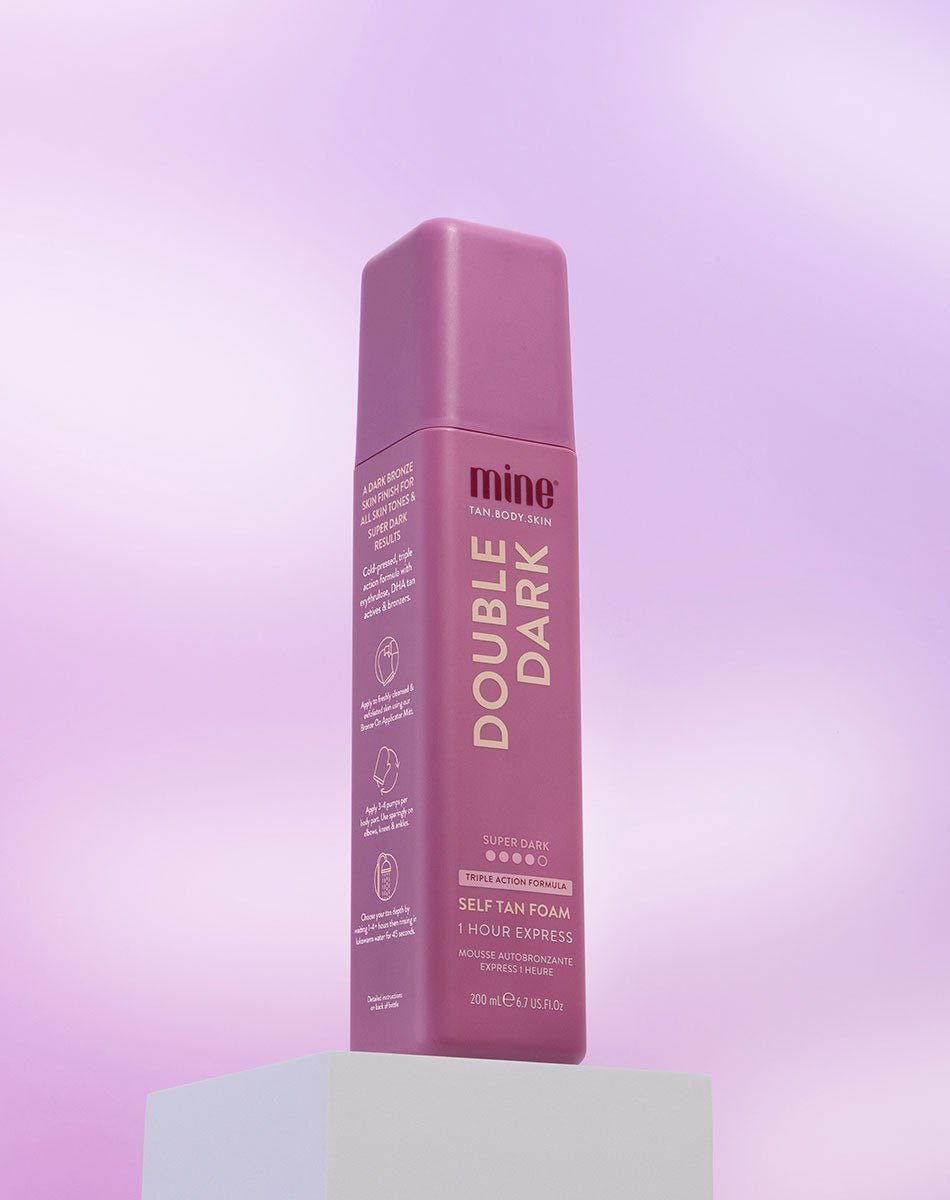 MineTan Double Dark Self Tan Foam, 200 ml