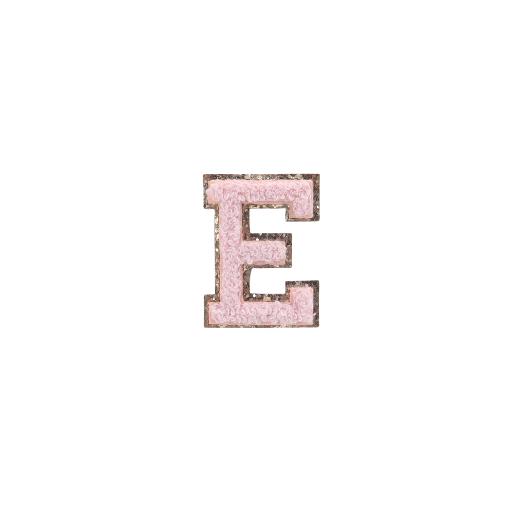 Rac n Roll "E" Letter Patch, manufacturer photo