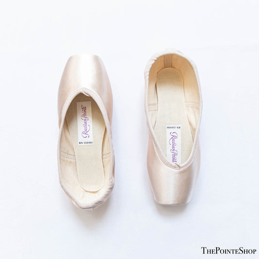 Russian Pointe Rubin Radiance pointe shoes
