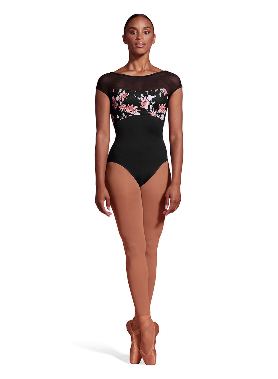 Mirella Printed Cap Sleeve Leo - M5095LM