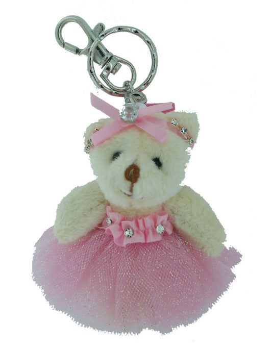 Ballerina Bear Key Ring - 77410