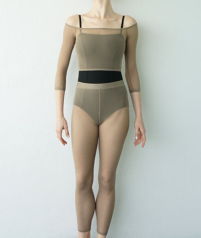 Jule Meshie Tights: Dust - MESHT5