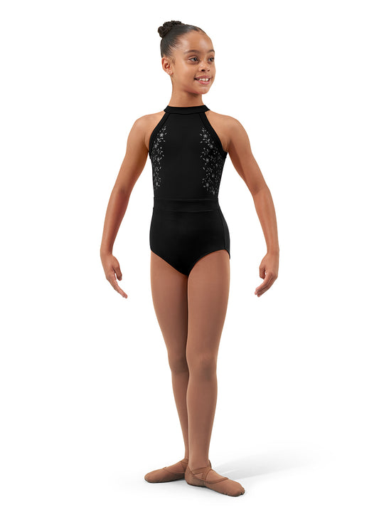 Bloch Flower Vine Halter Leotard - CL4345